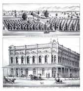 Linder Hardware, Madden, Burnett, Tulare County Bank, David Udell Ranch and Residence, Tulare County 1892